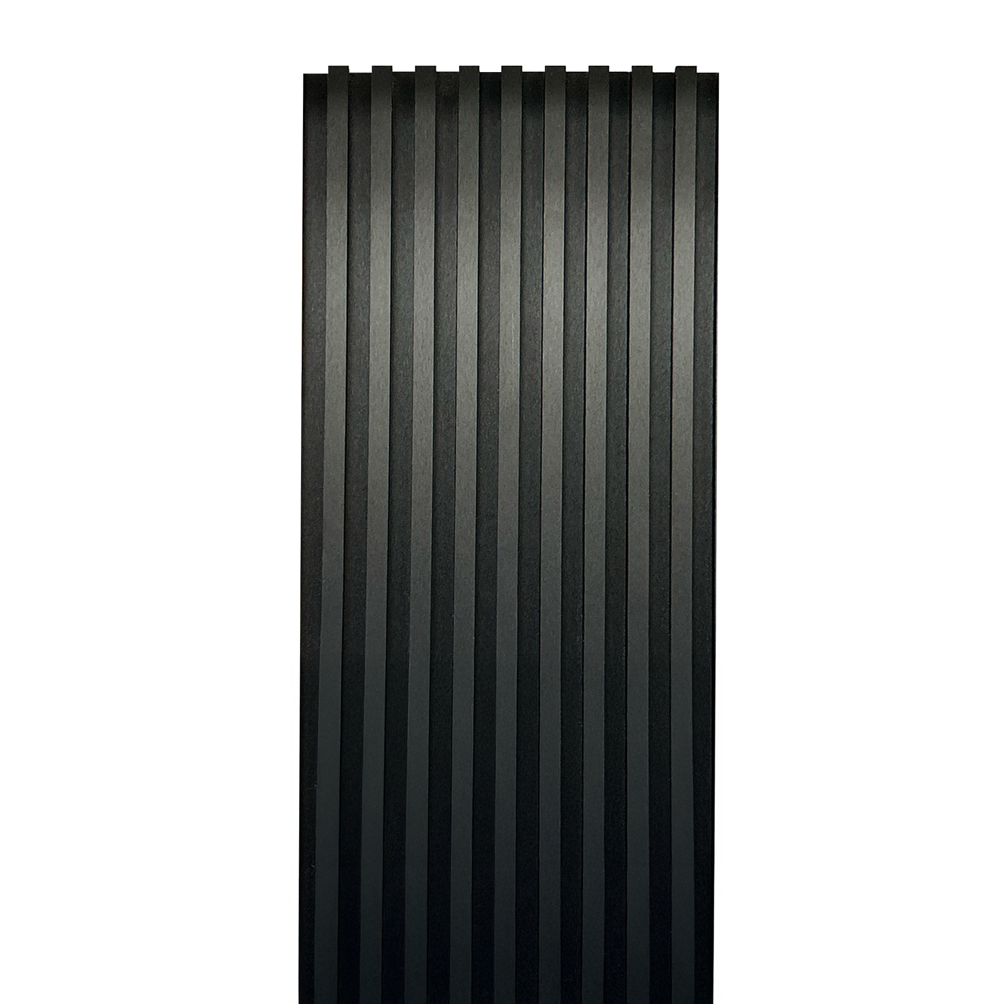 Black Brush Wall Panel