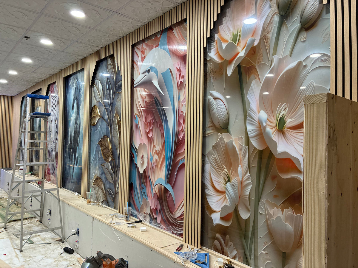 Dolphin Design PVC Marble Panel