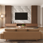 Silver Luxury PVC Marble Panel