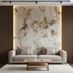 BROWN Luxury PVC Marble Panel
