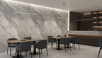 Silver Luxury PVC Marble Panel