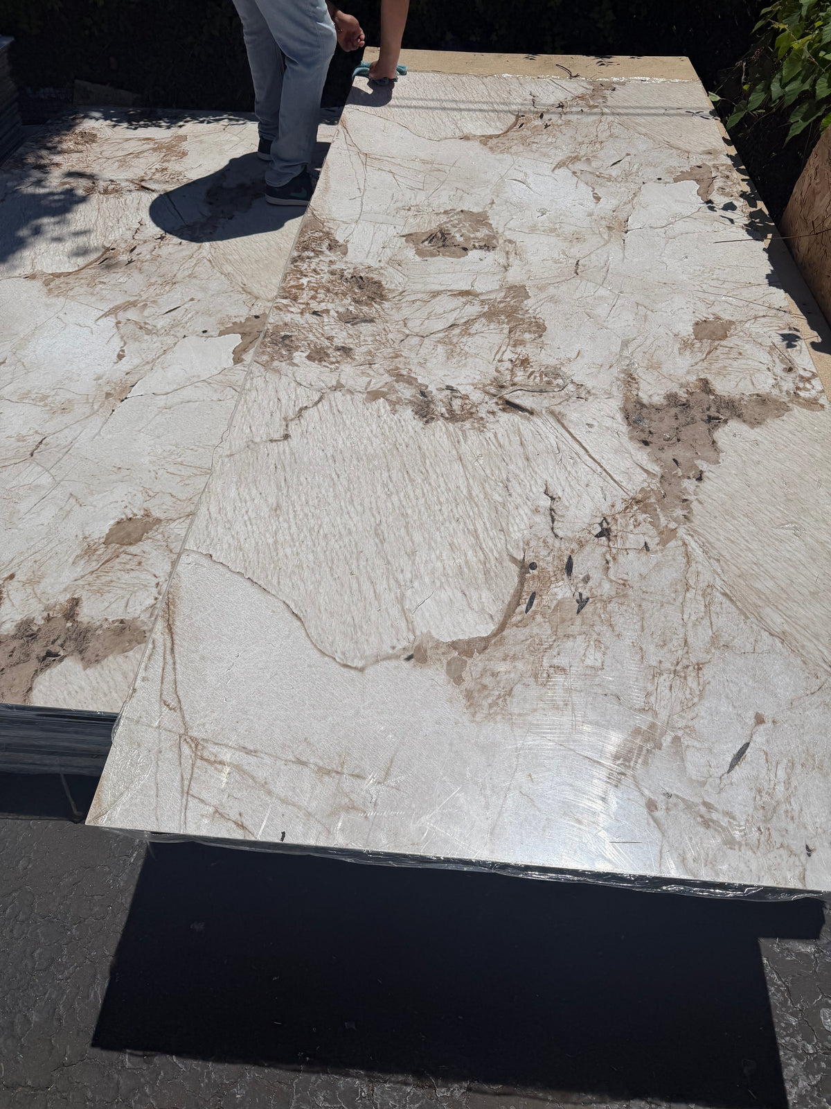BROWN Luxury PVC Marble Panel