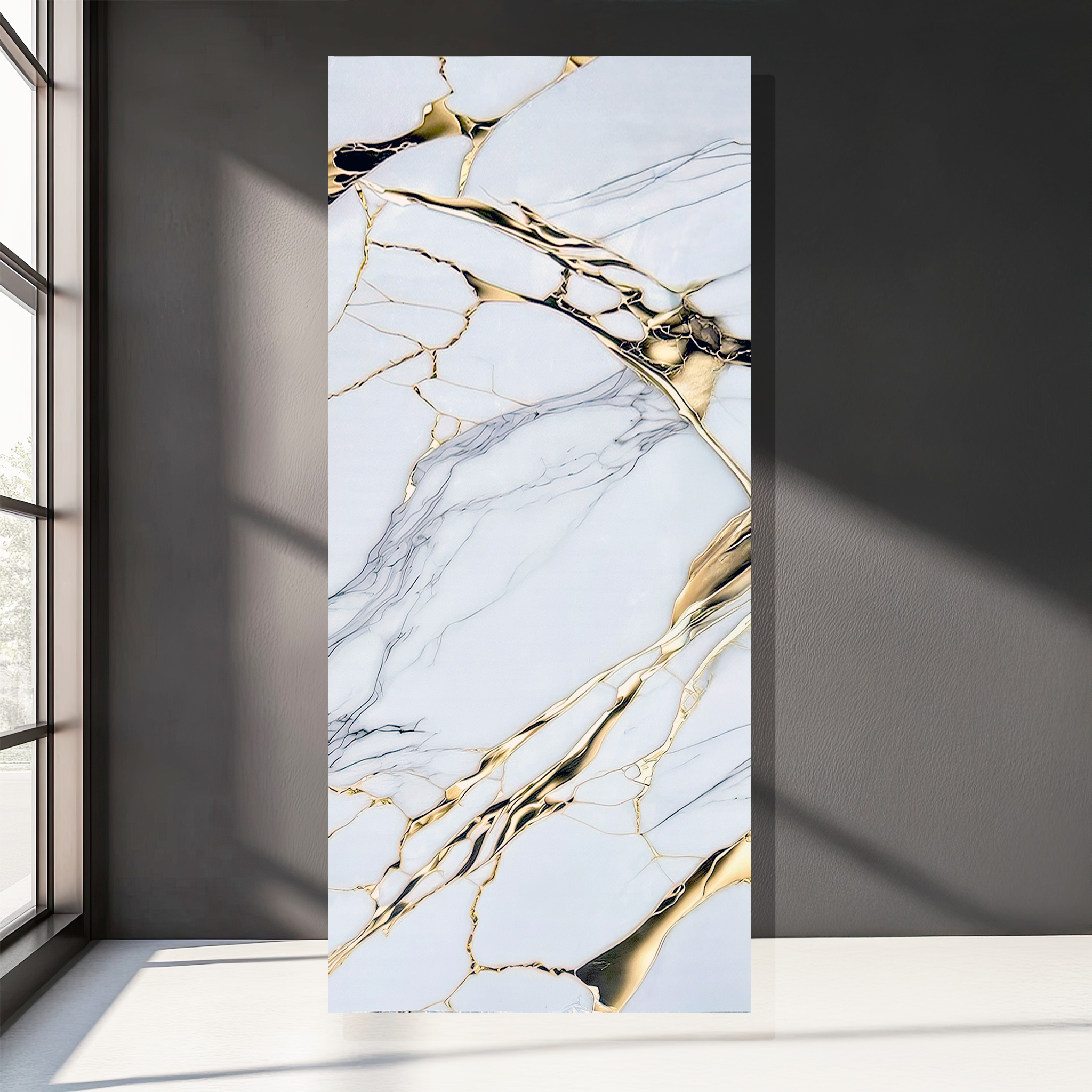 Gold 003 PVC Marble Panel