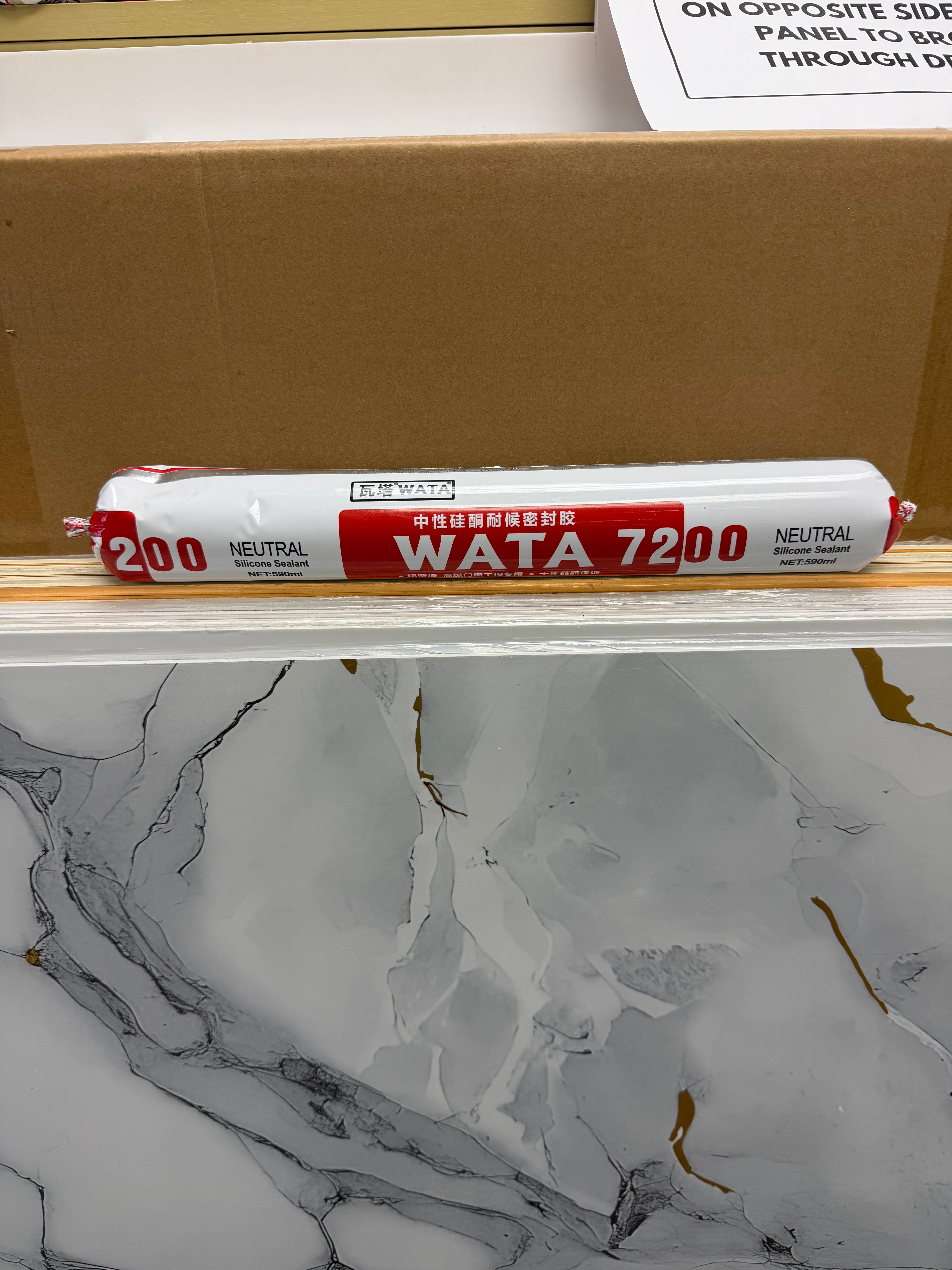 Silicone Sealant Bag 590 ML