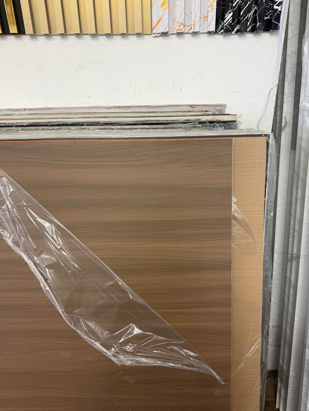 Wood Replica Dark Brown PVC Marble Panel