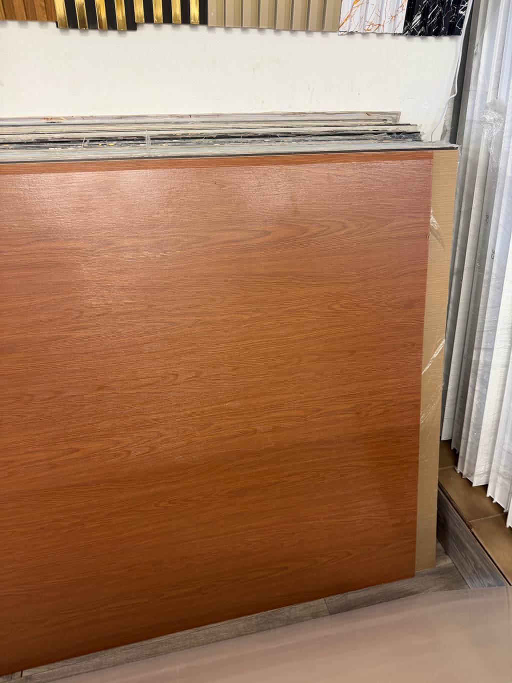 Wood Replica RED OAK PVC Marble Panel