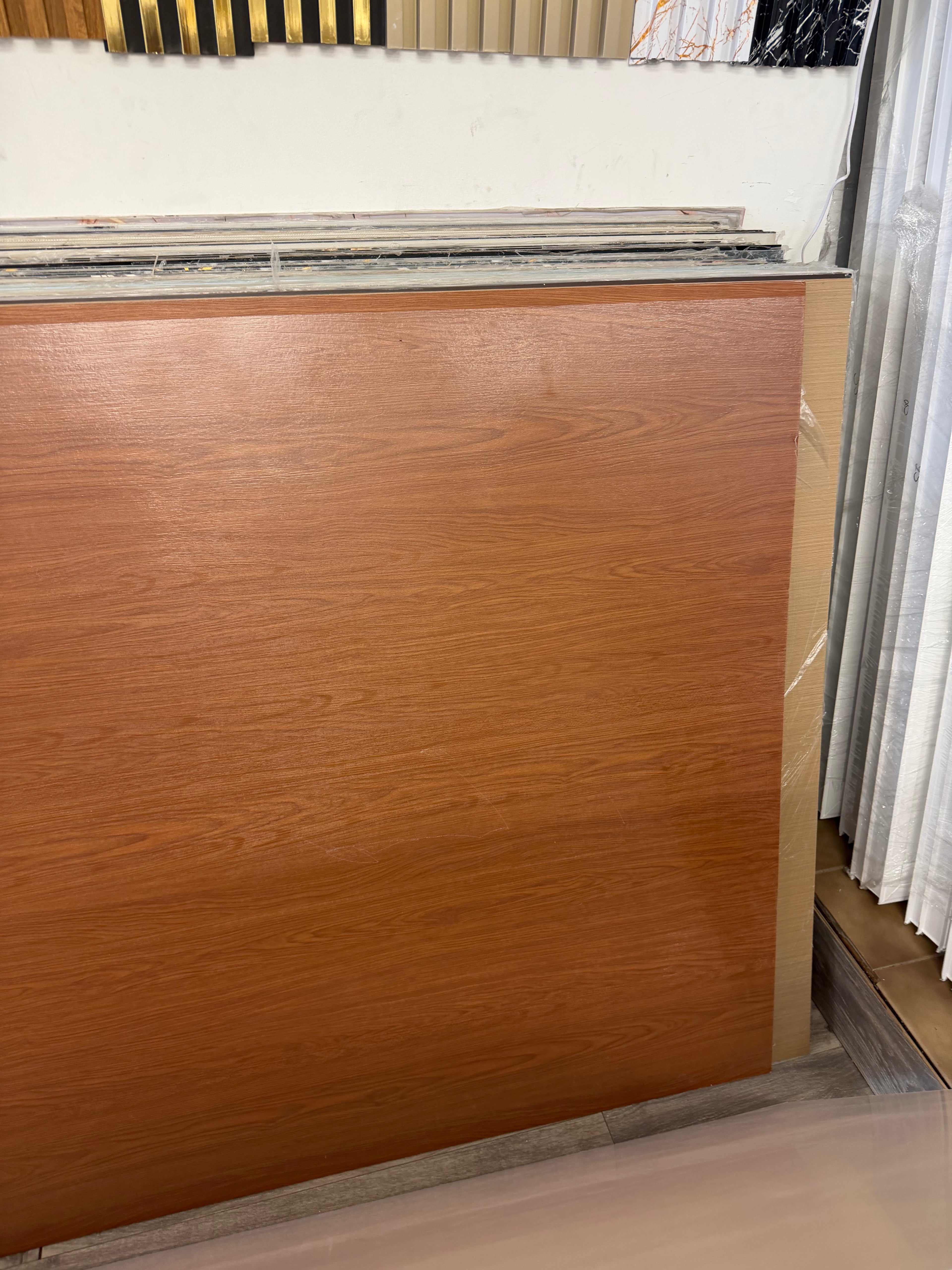 Wood Replica RED OAK PVC Marble Panel