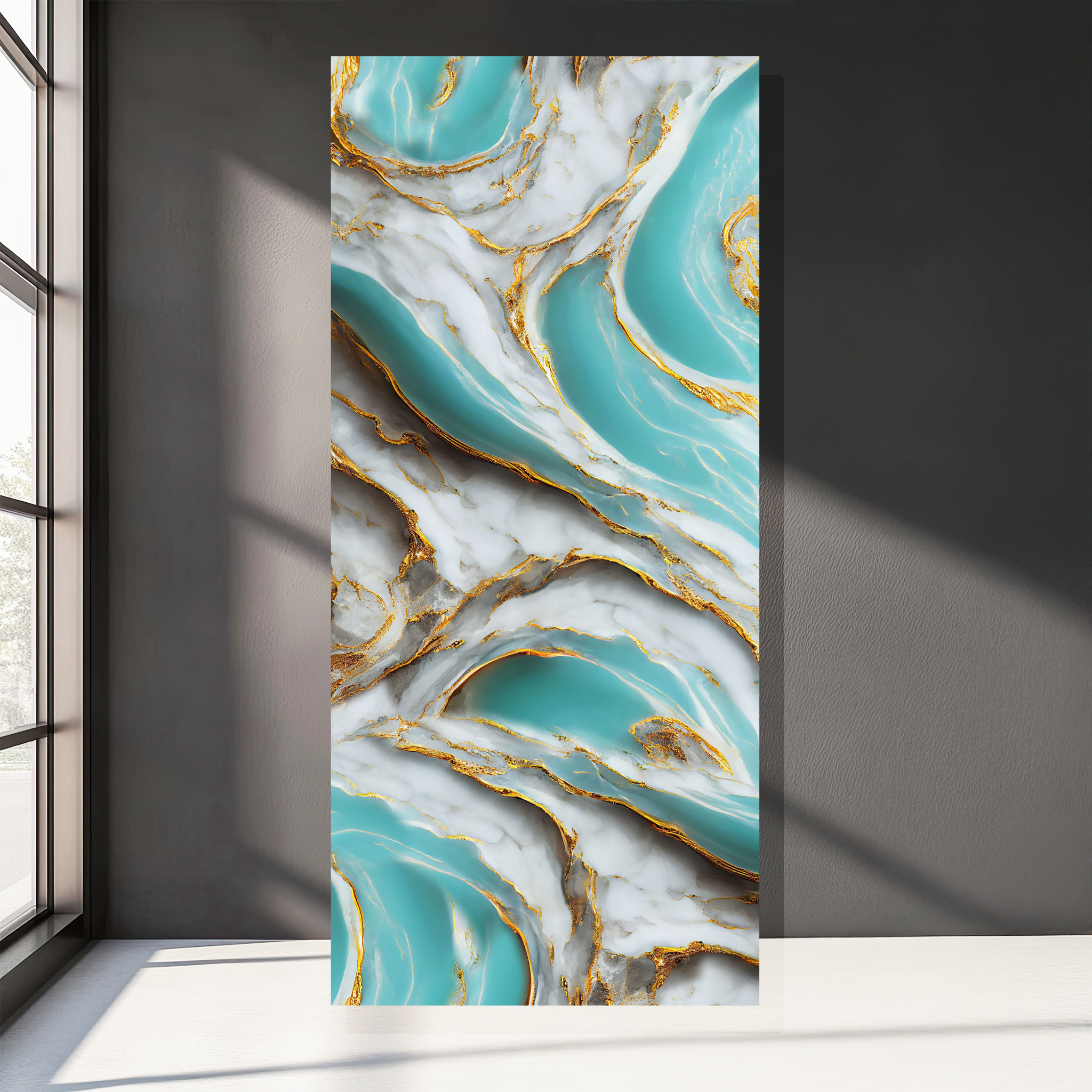 Green PVC Marble